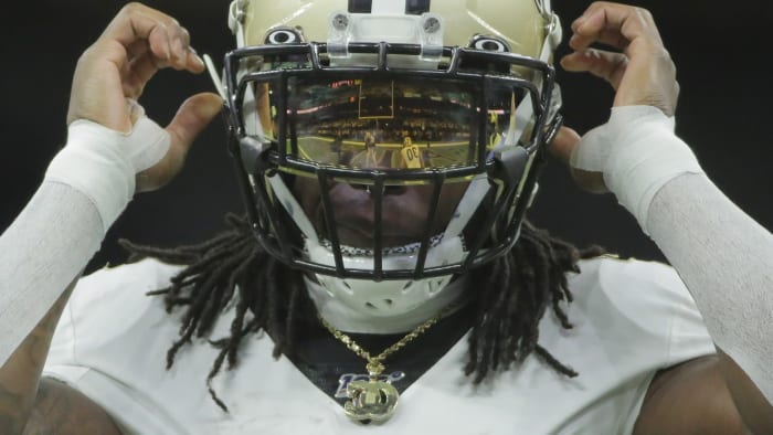 Saints running back Alvin Kamara